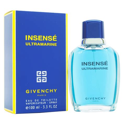 givenchy insense ultramarine 3 4|insense givenchy for men.